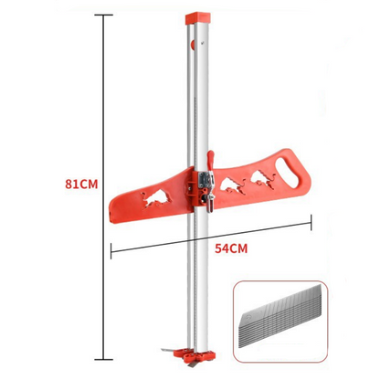 Opvouwbare gipsplaat snijgereedschap van roestvrij staal