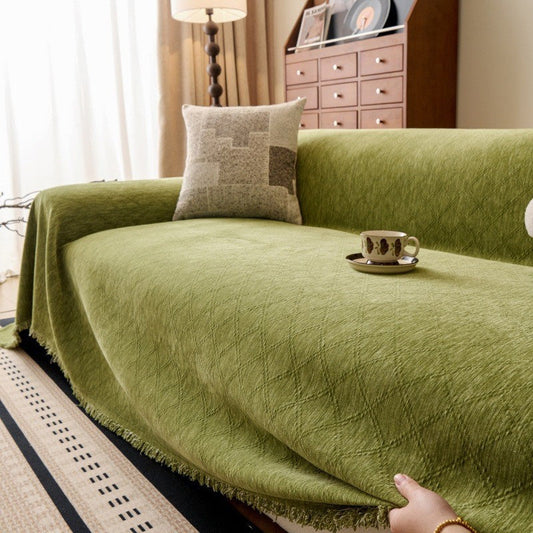 Verdikte effen kleur Sofa overtrek