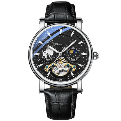 Luxe automatisch sterrenhemelhorloge voor heren