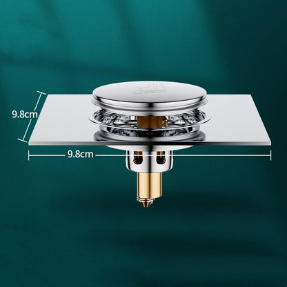 Douchevloerafdekking met veerkern