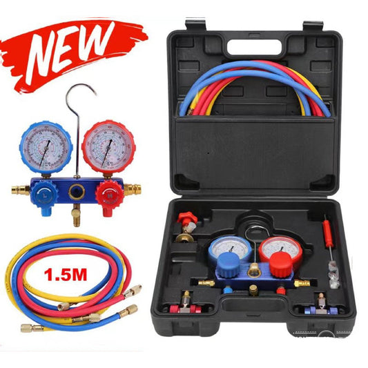 🏆❄️❄️🧰3-Weg R134/R22/R410 AC-meters