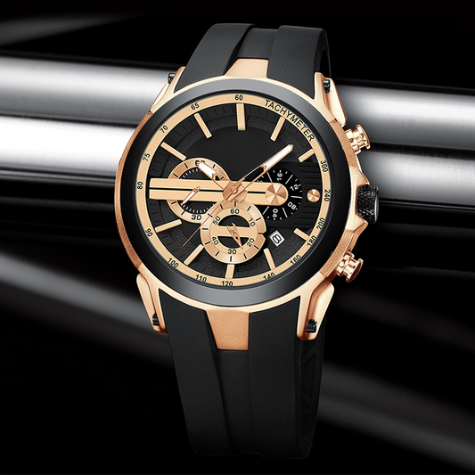 💎Stijlvol sporthorloge met lichtgevend display, siliconen band en waterdicht ontwerp💎