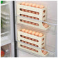 Automatic Rolling Egg Holder for Fridge