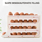 Automatic Rolling Egg Holder for Fridge