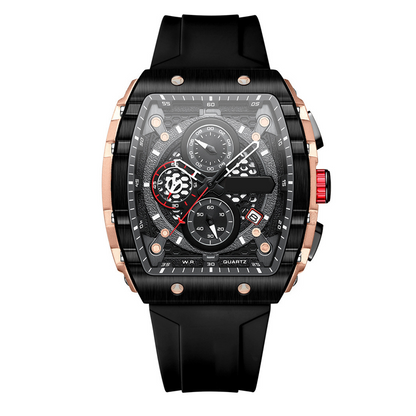 🌈Cyberpunk futuristische stijl⌚Multifunctioneel herenhorloge met kwarts