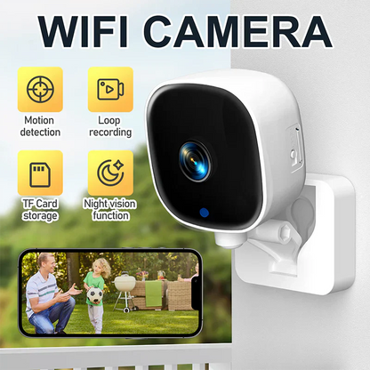 3MP 2K Window Camera, 2.4GHz & 5GHz WiFi Indoor Camera's, ChromaMax Al Color Nachtzicht, Persoon & Bewegingsdetectie, Eenvoudige & Snelle Installatie