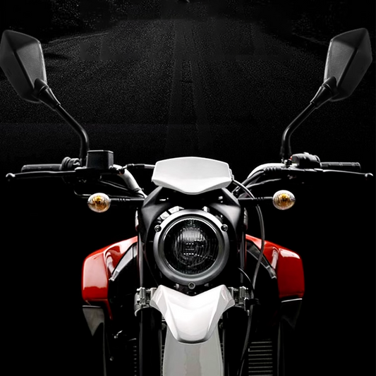 Breedhoekspiegel met verstelbare hoek voor fietsen