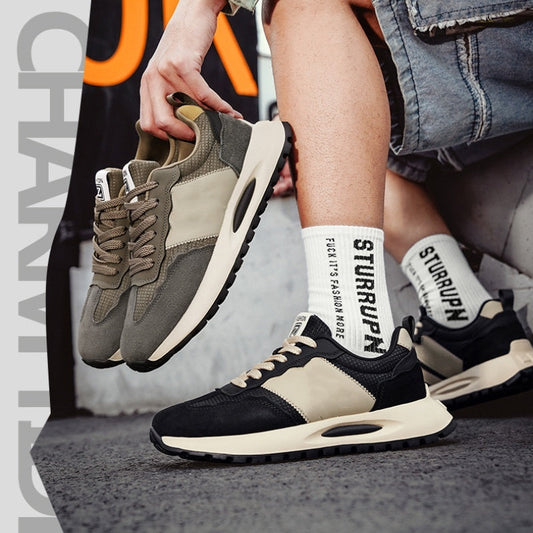 🔥Hot Sale🔥Lichte en zachte vetersneakers voor heren