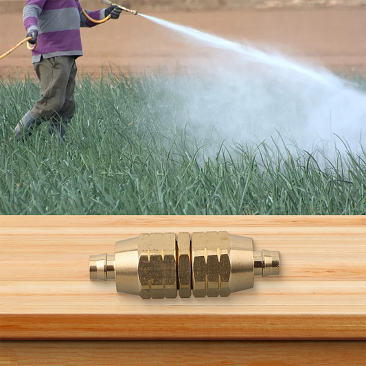 Messing hogedruk slangkoppeling