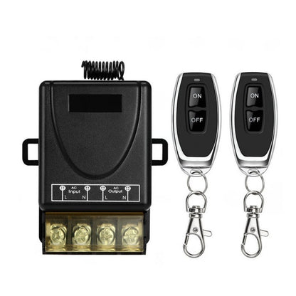 🔥MEER KOPEN, MEER BESPAREN🔥Draadloze afstandsbedieningsschakelaar en ontvangerkit, geen bedrading nodig