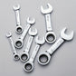 CR-V Steel Ratcheting Combination Wrench