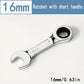 CR-V Steel Ratcheting Combination Wrench