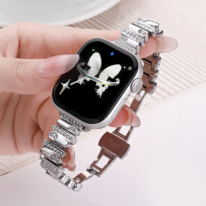 Stijlvolle metalen horlogeband