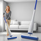 Zelfwringende mop handsfree met staande opbergruimte