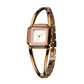 💥💥Flash-uitverkoop: tijdelijk 70% korting +gratis verzending💥Minimalistisch Mode Vierkant Wijzerplaat Quartz Horloge
