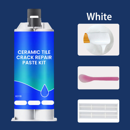 🛒 Nu met GRATIS verzending - tijdelijk!⏰⏰⏰Kit voor reparatie van scheuren in keramische tegels