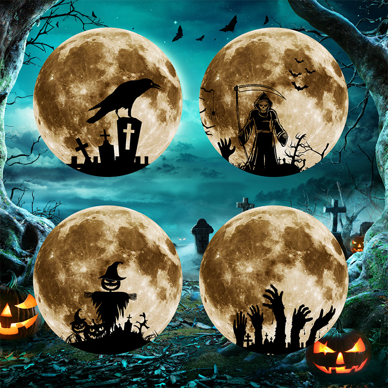 🦇 Decoración de Halloween: Lámpara de Pared LED 3D con Forma de Murciélago