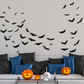 🦇 Decoración de Halloween: Lámpara de Pared LED 3D con Forma de Murciélago