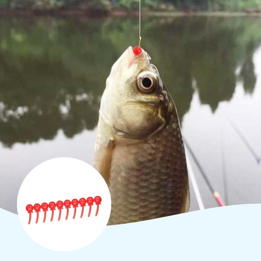 📢📢Geluk voor visliefhebbers👍👍Zacht drijvend wormachtig aas voor vissen🎣