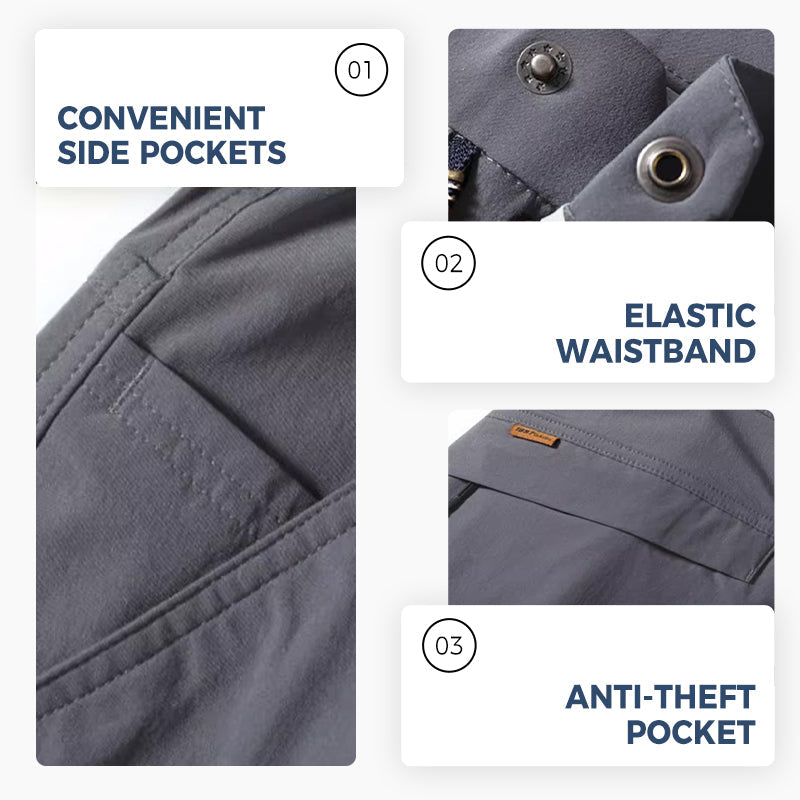 🧗‍♂️Pantalones Utilitarios Outdoor Multi-Bolsillo para Hombre