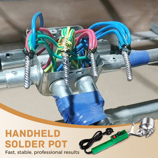 Handheld soldeerpot met instelbare temperatuur📢📢Laatste 3 uur: Grote uitverkoop ⌛⌛