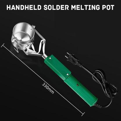 Handheld soldeerpot met instelbare temperatuur📢📢Laatste 3 uur: Grote uitverkoop ⌛⌛