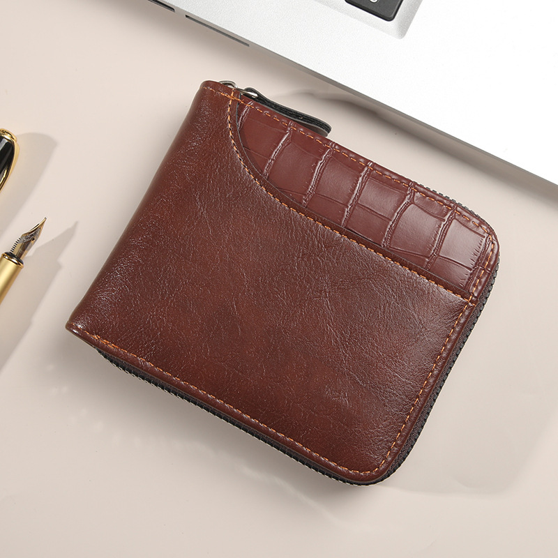 👜🔥 ¡50% DE DESCUENTO! Cartera Cuadrada Vintage Informal para Hombre – Piel Envejecida, Compacta y con Estilo Retro Diario 👔✨