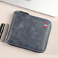👜🔥 ¡50% DE DESCUENTO! Cartera Cuadrada Vintage Informal para Hombre – Piel Envejecida, Compacta y con Estilo Retro Diario 👔✨