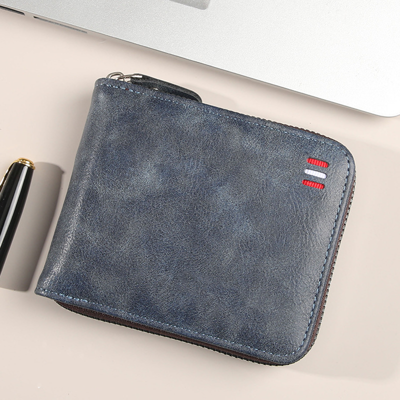 👜🔥 ¡50% DE DESCUENTO! Cartera Cuadrada Vintage Informal para Hombre – Piel Envejecida, Compacta y con Estilo Retro Diario 👔✨