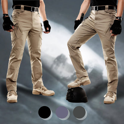⏳Pantalones tácticos especiales⏰impermeables, resistentes a la abrasión y múltiples bolsillos con límite de tiempo
