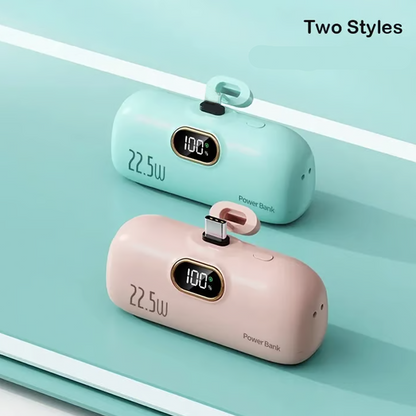✨🔋 ¡50% DE DESCUENTO! Batería Portátil Mini 5000mAh – Ultra Compacta con Doble Puerto USB – Carga Rápida, Ligera, Perfecta para Viajes y Emergencias 📱