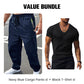 ✨🔥Pantalones de Carga para Hombre con Múltiples Bolsillos