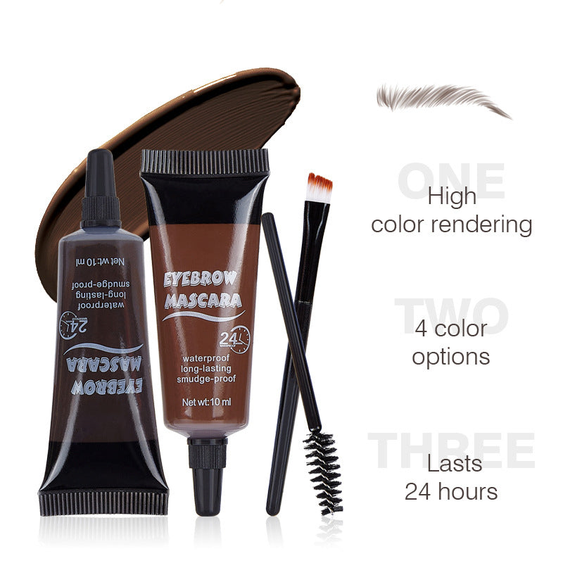 🔥【1° Más Vendido】Cejas que se desvanecen/rozan? Maquilladoras recomiendan!24H+🌟 Natural+🖌️ Cepillo Incluido! Tinte Cejas Waterproof
