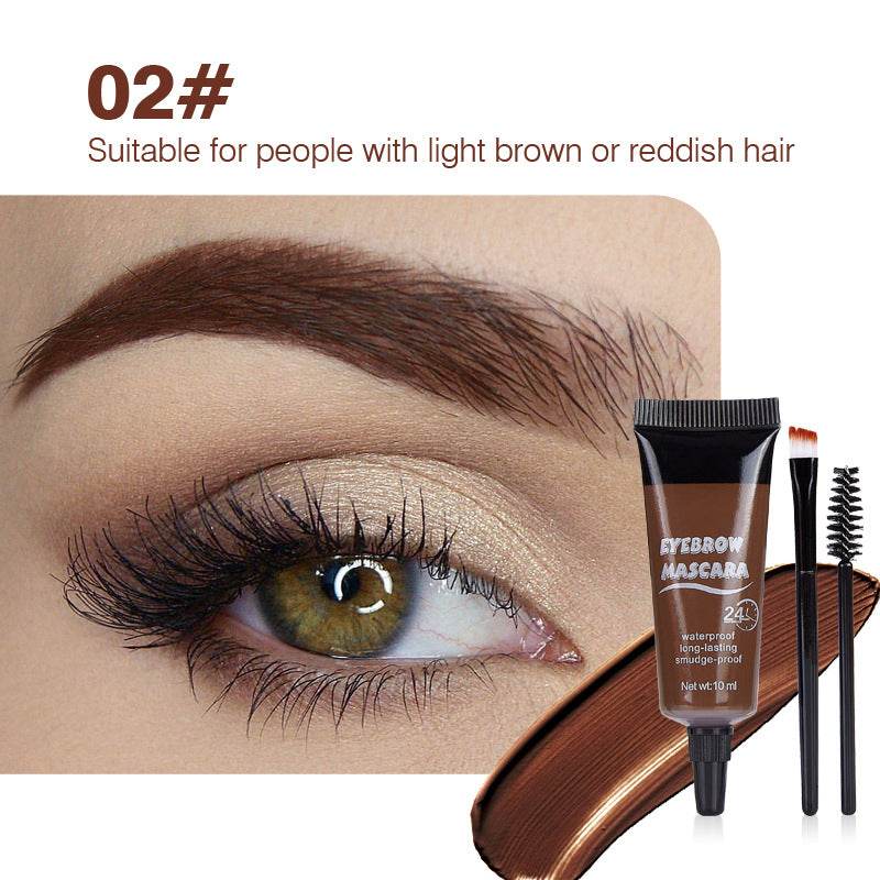 🔥【1° Más Vendido】Cejas que se desvanecen/rozan? Maquilladoras recomiendan!24H+🌟 Natural+🖌️ Cepillo Incluido! Tinte Cejas Waterproof