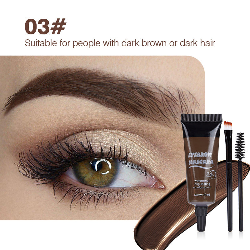 🔥【1° Más Vendido】Cejas que se desvanecen/rozan? Maquilladoras recomiendan!24H+🌟 Natural+🖌️ Cepillo Incluido! Tinte Cejas Waterproof