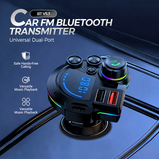 🔥【1° Más Vendido】🔥Conexión inestable/carga lenta?BT 5.3+🔋 Dual Carga+🎵 Multimodo!