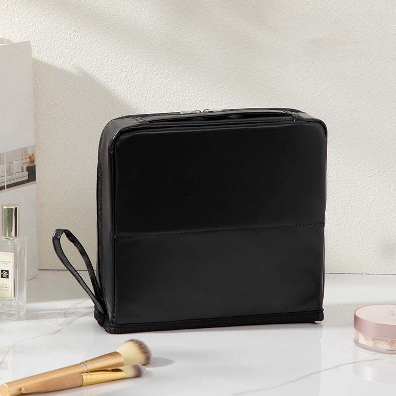 Bolsa de cosméticos portátil y con compartimentos elegante