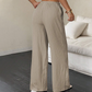 Pantalones anchos versátiles de color sólido - COMPRA 2 ENVÍO GRATIS