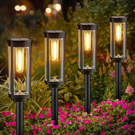 🌞🌸 ¡50% DE DESCUENTO! Luces Solares para Jardín – Diseño Retro, 12-14 Horas de Iluminación, Resistencia al Agua IP65 🏡✨
