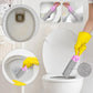 🚽🔥 ¡50% DE DESCUENTO! Cepillo para Inodoro Multifuncional y Potente – Cerdas Firmes, Cabezal Curvo y Soporte de Almacenamiento 🧼✨