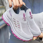 📢📢 ¡50% DE DESCUENTO! ⏰ Zapatillas sin cordones con soporte ortopédico de arco, tejidas Fly Knit - Compra 2 Envío Gratis