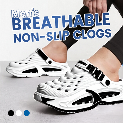 Zuecos transpirables antideslizantes para hombre