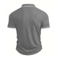 🎁Nueva llegada 50% de descuento💥en la camisa polo casual de manga corta de verano — Envío gratis para dos piezas