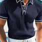 🎁Nueva llegada 50% de descuento💥en la camisa polo casual de manga corta de verano — Envío gratis para dos piezas