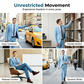 Set de traje de negocios moderno de dos piezas para hombre