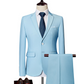 Set de traje de negocios moderno de dos piezas para hombre