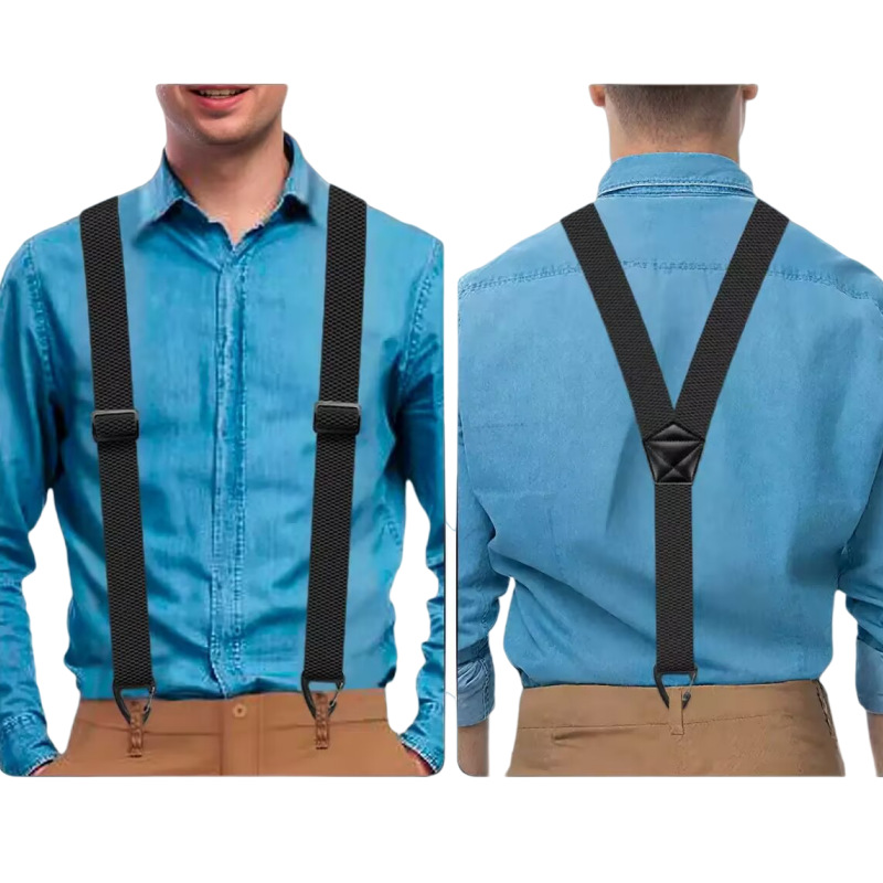 📢📢 ¡33 % DE DESCUENTO! ⏰ Tirantes de espalda en X para hombre con ganchos