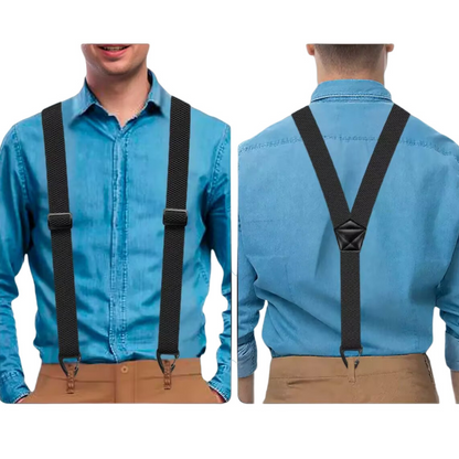 📢📢 ¡33 % DE DESCUENTO! ⏰ Tirantes de espalda en X para hombre con ganchos