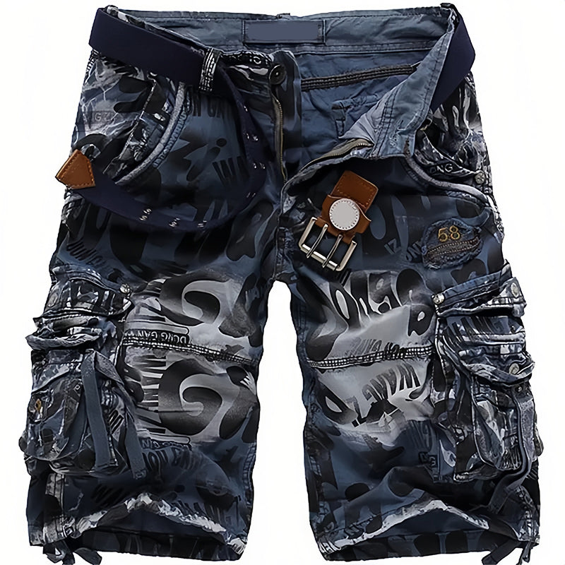🩳 ¡50% DE DESCUENTO AHORA! 🧵 Pantalones Cortos Cargo Multi-Bolsillo para Hombre – Estilo Cargo Clásico, Tela Duradera y Versátiles para Cualquier Ocasión ✨