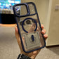 Funda Magnética Transparente con Soporte Protector de Cámara